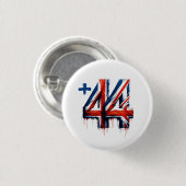 英国の国コード 缶バッジ (正面&裏面)