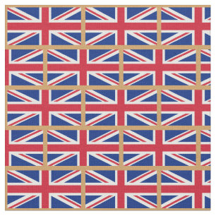 英国の国旗と王国のファッションファ統一されたブリック/スポーツ ファブリック