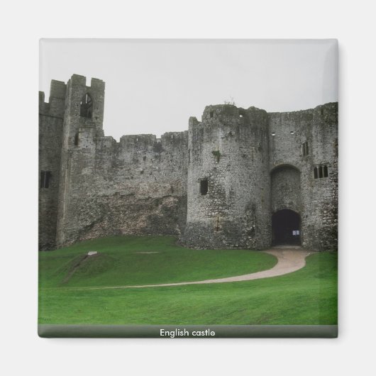 英国の城 マグネット (正面)