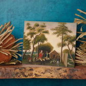 英国の将校を祝うマリオン フォトプラーク (側面)