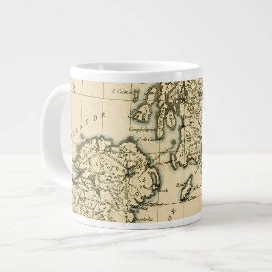 英国の島々 ジャンボコーヒーマグカップ (正面左)