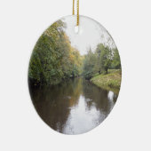 英国の川 セラミックオーナメント (右)