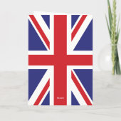 英国の市民権イギリスおめでとう カード (裏面)