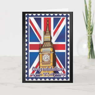 英国の市民権イギリス旗 カード