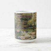 英国の庭の白鳥の植物界 コーヒーマグカップ (中央)