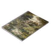 英国の庭の白鳥の植物界 ノートブック (左側)