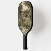 英国の庭の白鳥の植物界 ピックルボールラケット (左)