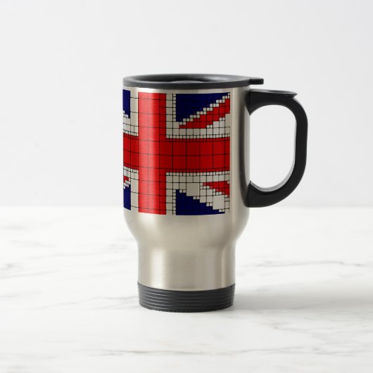 英国の愛国心を持つ英国ジャック国旗 トラベルマグ (右)