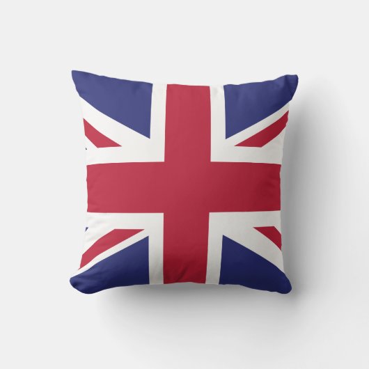 英国の愛国的な旗 クッション (正面)