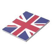 英国の愛国的な旗 ノートパッド (回転)