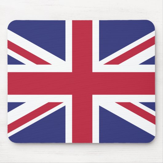 英国の愛国的な旗 マウスパッド (正面)