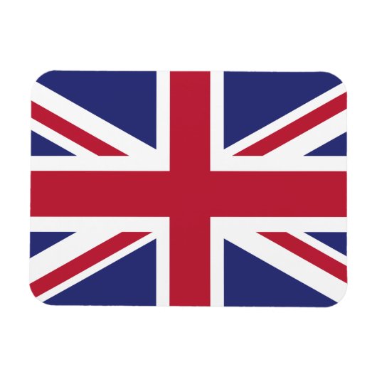 英国の愛国的な旗 マグネット (横)