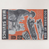 英国の戦時中のポスターの再版。 ジグソーパズル (横)