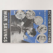 英国の戦時中のポスターの再版。 ジグソーパズル (横)