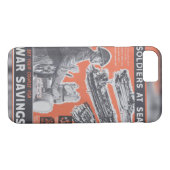 英国の戦時中のポスターの再版。 Case-Mate iPhoneケース (裏面(横))