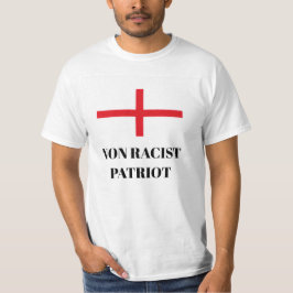 英国の抗議パトリオットティー Tシャツ