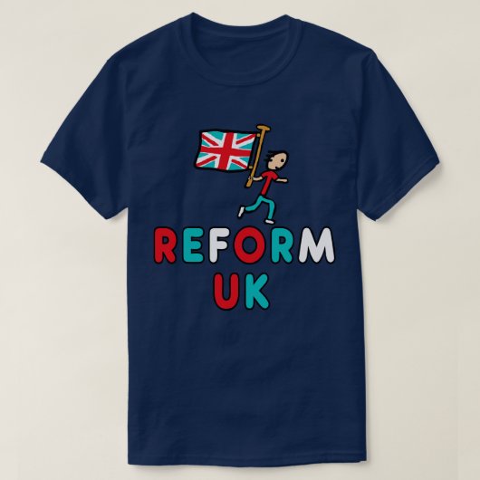 英国の改革 Tシャツ (デザイン正面)
