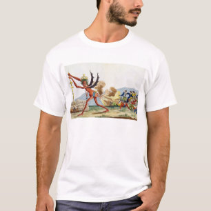 英国の政府の風刺漫画、1793年 Tシャツ