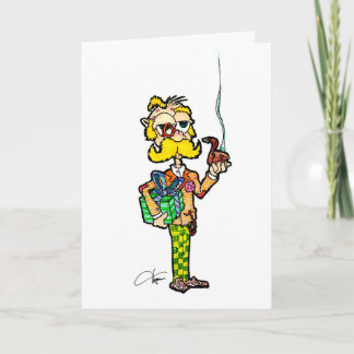 英国の教授用グリーティングカード カード