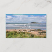 英国の旅行休暇の宛先プランナー 名刺 (正面)