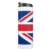 英国の旗を持つ熱タンブラ統一されたー タンブラー (回転右)