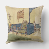 英国の日本様式の家具はエドワードWによって設計します クッション (裏面)