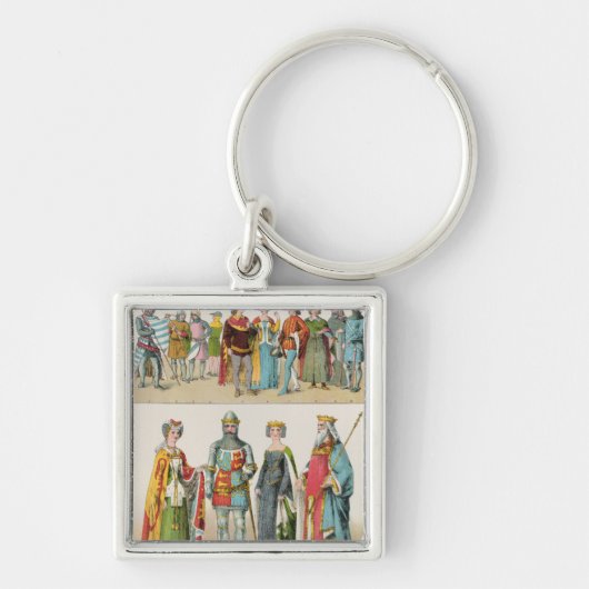 英国の服 キーホルダー (正面)