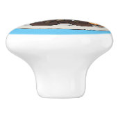 英国の朝食の漫画イラストレーション セラミックノブ (側面)