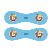 英国の朝食の漫画イラストレーション 野球ボール (パネル)