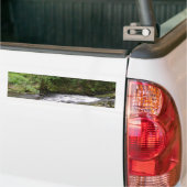 英国の森林流れ バンパーステッカー (トラック上)