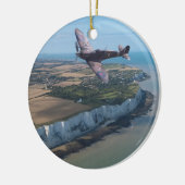 英国の海岸上の短気者 セラミックオーナメント (左)