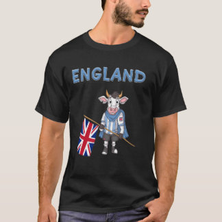 英国の牛 Tシャツ