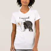 英国の牧羊犬を救う Tシャツ (正面)