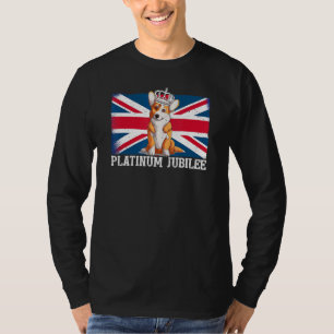 英国の王国王立白金ジュビリー70アニヴ Tシャツ