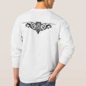 英国の皇族のティー Tシャツ (裏面)