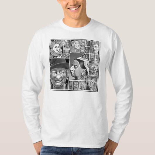 英国の皇族のティー Tシャツ (正面)