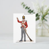 英国の第48章(ノースサンプトンシャー)連隊1812 ポストカード (スタンド正面)