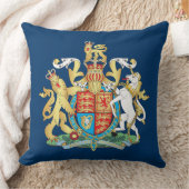 英国の紋章 クッション (ブランケット)