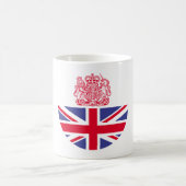 英国の紋章 コーヒーマグカップ (中央)