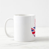 英国の紋章 コーヒーマグカップ (左)