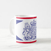 英国の紋章 コーヒーマグカップ (正面左)