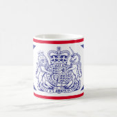 英国の紋章 コーヒーマグカップ (中央)