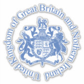 英国の紋章 シール (正面)