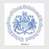 英国の紋章 シール (シート)