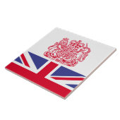 英国の紋章 タイル (側面)