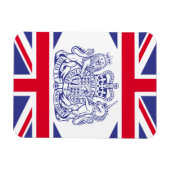 英国の紋章 マグネット (横)