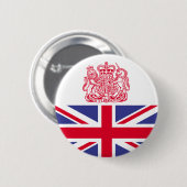 英国の紋章 缶バッジ (正面&裏面)