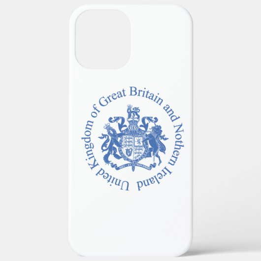 英国の紋章 Case-Mate iPhoneケース (裏面)