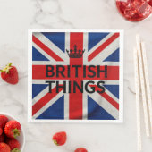 英国の紙ナプキン (インサイチュ)