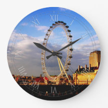 英国の美しいロンドンアイの風景